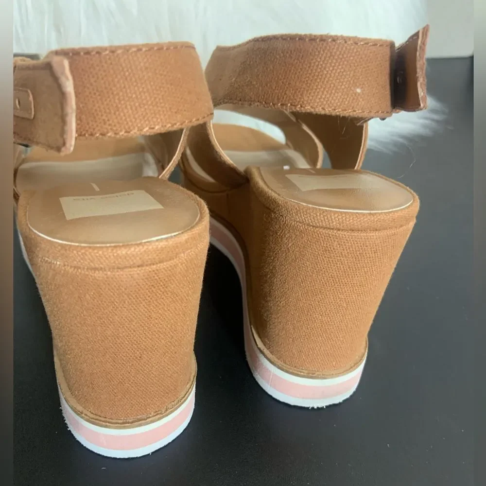 Dolce Vita Owen Canvas Sandals - Picture 4 of 7